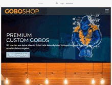 Tablet Screenshot of gobo.de
